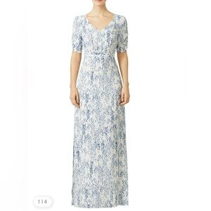 Paper Crown Blue Ivy Maxi Dress